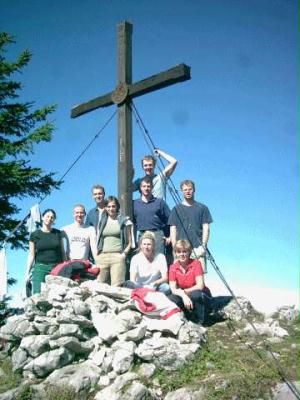 ebenforster alm gipfelfoto